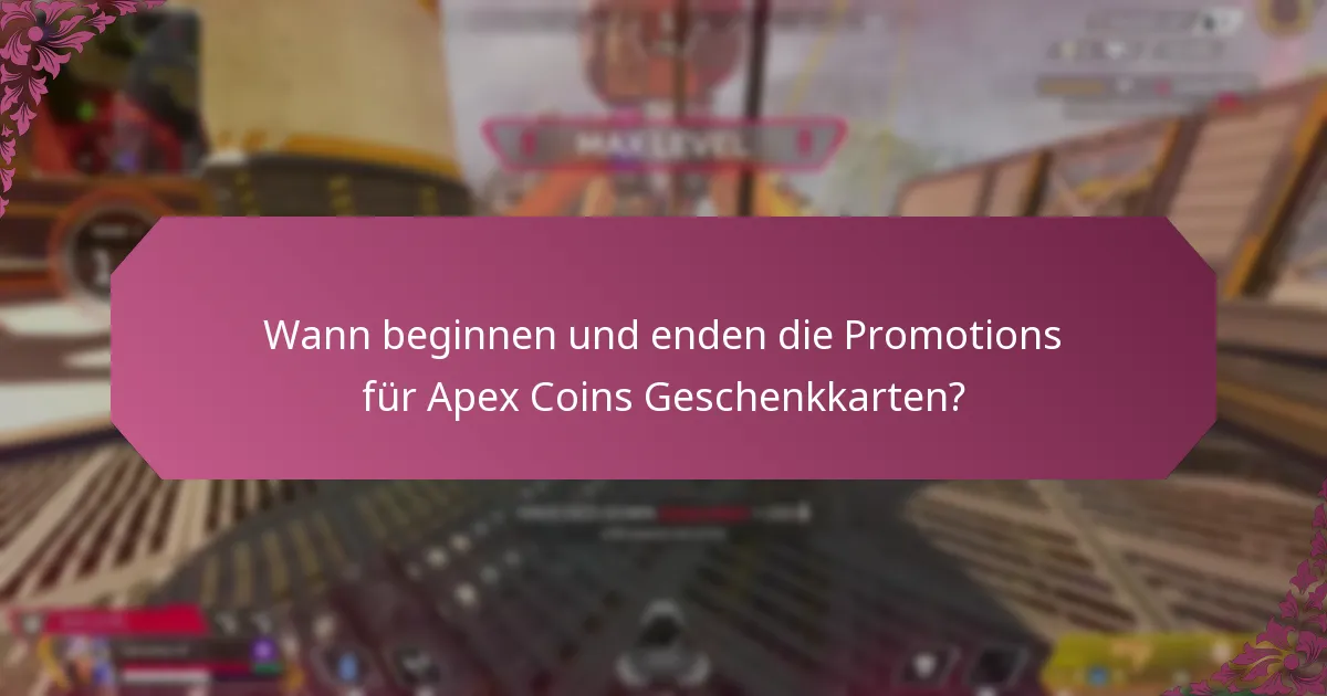 Wie kann ich die Promotions für Apex Coins Geschenkkarten einlösen?