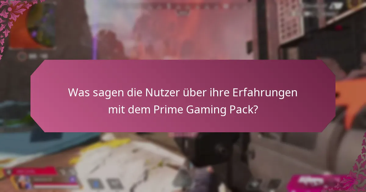 Wie schneidet das Prime Gaming Pack im Vergleich zu ähnlichen Angeboten ab?