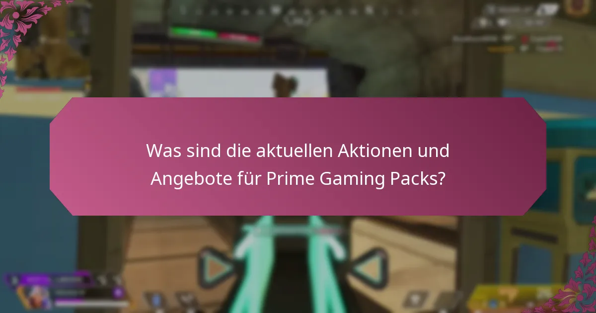 Wie greife ich auf Prime Gaming Packs zu und löse sie ein?