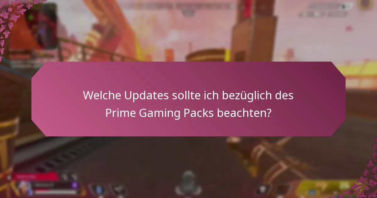 Welche Fehlercodes sind mit den Ansprüchen auf Prime Gaming Packs verbunden?