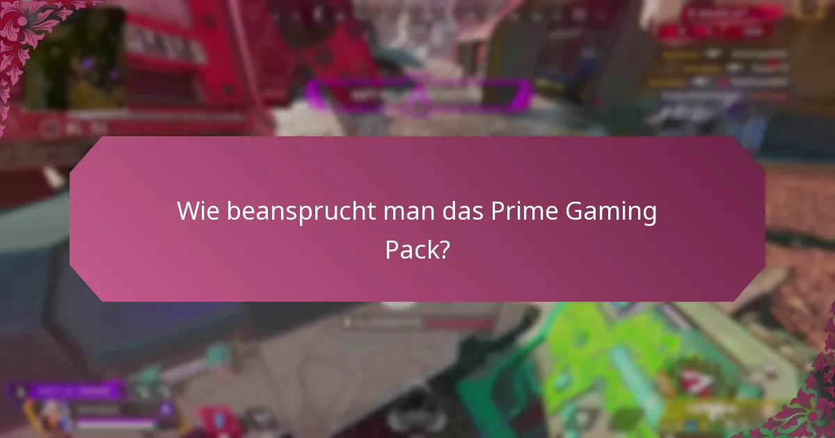 Wie profitieren Nutzer vom Prime Gaming Pack?
