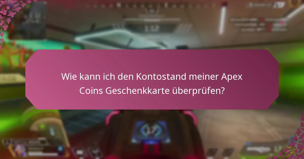Wo kann ich Apex Coins Geschenkkarten kaufen?