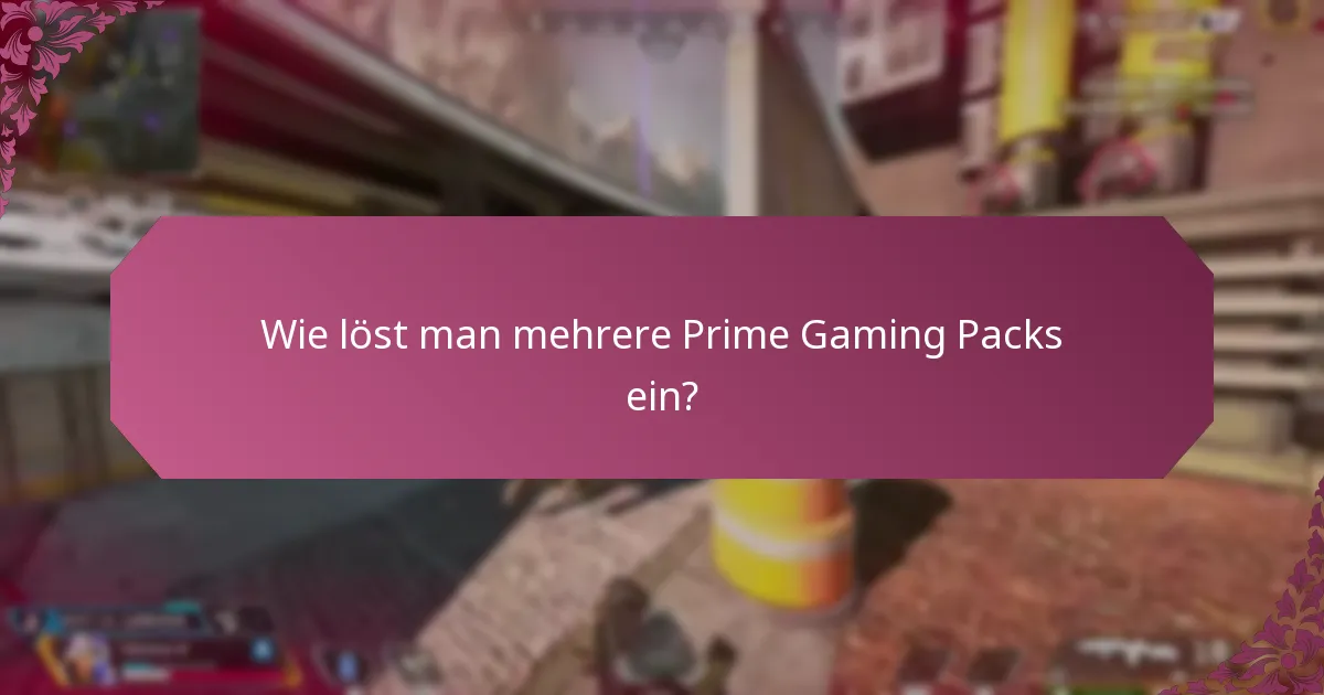 Was sind die neuesten Updates und Änderungen an Prime Gaming Packs?